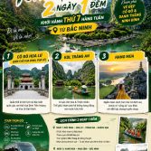 TOUR GHÉP BẮC NINH – NINH BÌNH 2 NGÀY 1 ĐÊM